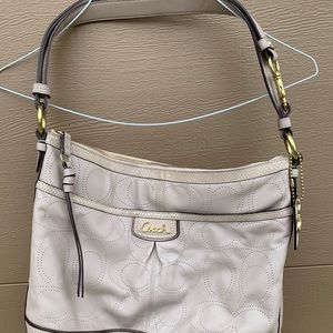 Khaki Coach Purse